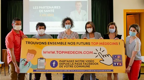 Pour trouver des médecins au TOP, ces deux communes mayennaises ont...